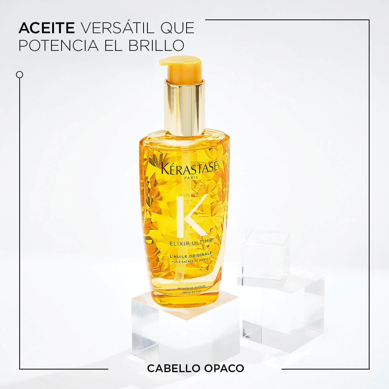 ELIXIR ULTIME L'HUILE ORIGINAL 100 ML (ACEITE SUBLIMADOR PARA TODO TIPO DE CABELLO)